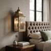 St. Charles 2-Light Aged Brass Wall Light