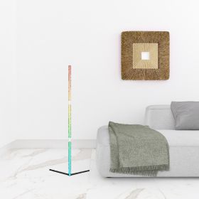 51" Color Changing LED Tripod Corner Floor Lamp