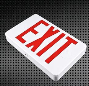 12" Red Single Sided Exit Sign
