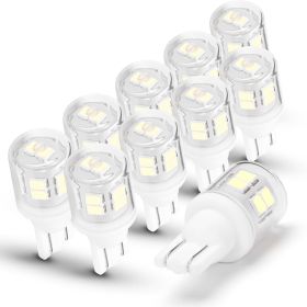 12-24V T5 T10 Wedge Base Led Bulbs, 300lm 3W Low Voltage Landscape Bulb Equivalent to 30W Halogen