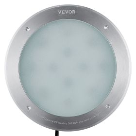 VEVOR 12V LED Pool Illumination, 10 Inch 40W, RGBW Hue Shift for Inground Pools & Spas, Includes 100 FT Cord & Remote, Suits 10 in Wet Niches, IP