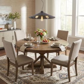 Alcove 4-Light Oil-Rubbed Bronze Pendant With Raw Brass Interior Shade