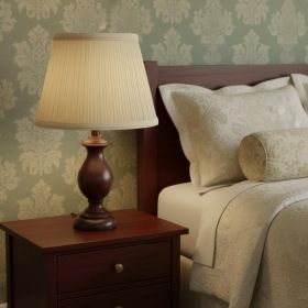 8" Ivory Empire Hardback Slanted Broadcloth Lampshade