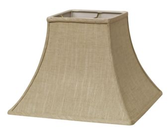 Light Yellow Linen Square Lamp Shade